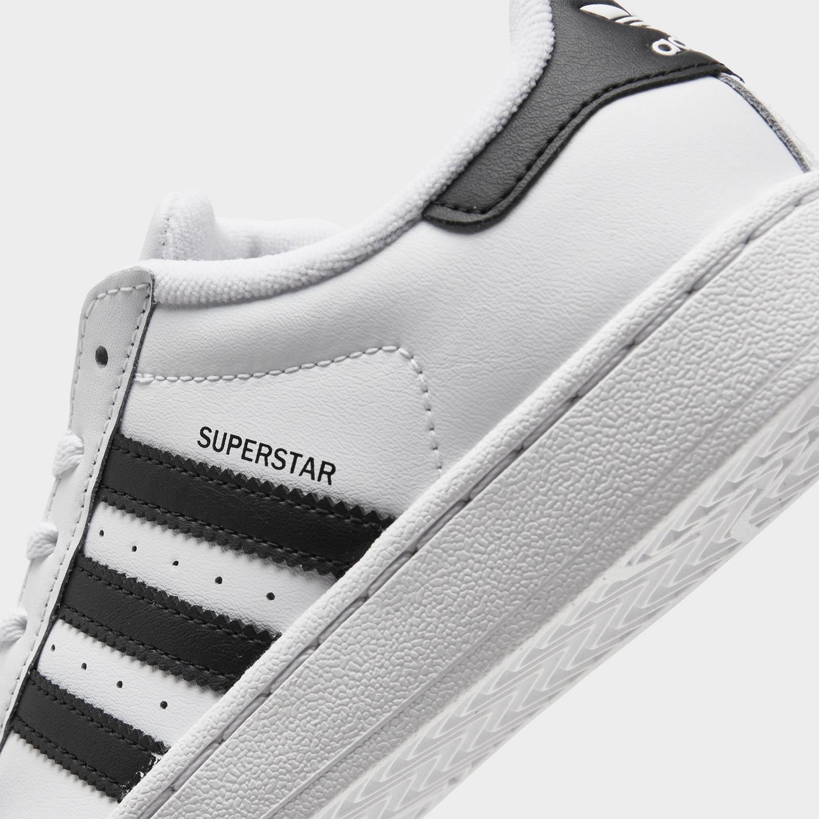 Little Kids' adidas Originals Superstar II Casual Shoes - Cloud White/Core Black/Cloud White - view 3