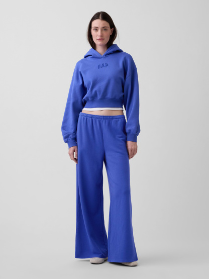 VintageSoft Baggy Sweatpants - Dazzling blue