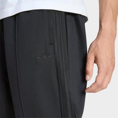 Men's adidas Originals adicolor Baggy Track Pants - Stone Khaki - view 4