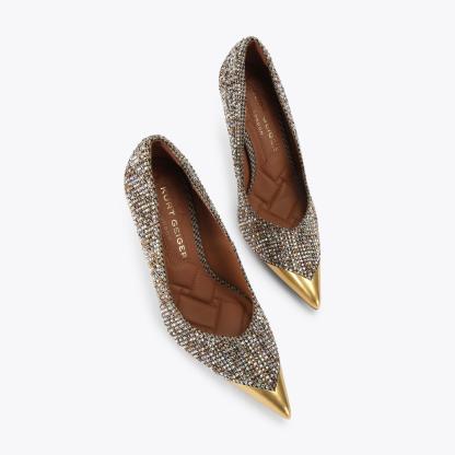 Kurt Geiger London Regent Point Court Heel - Beige - view 3
