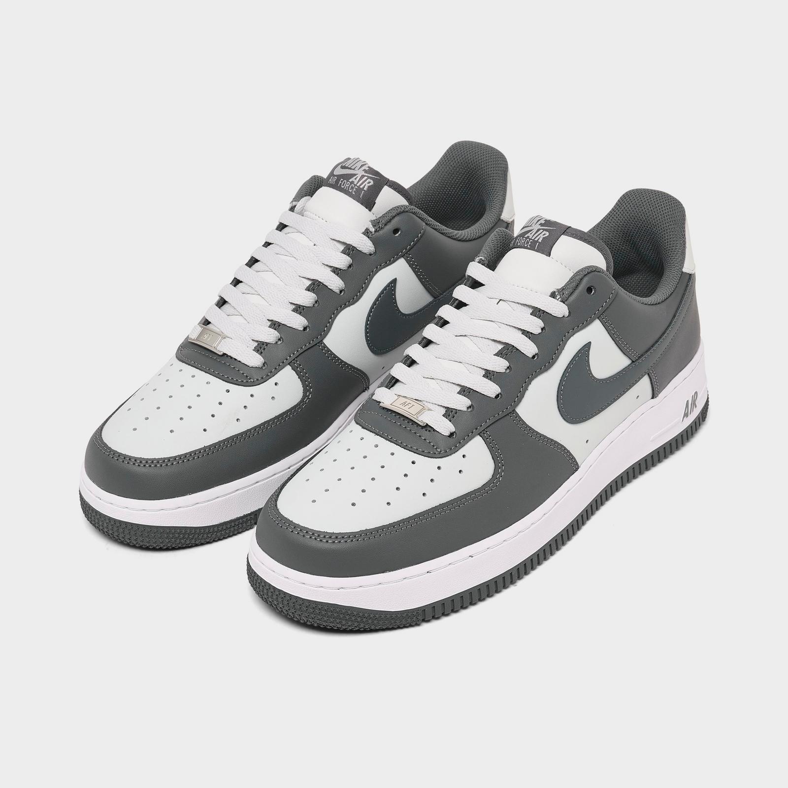 Men's Nike Air Force 1 '07 Low Casual Shoes - Photon Dust/Dark Grey/White