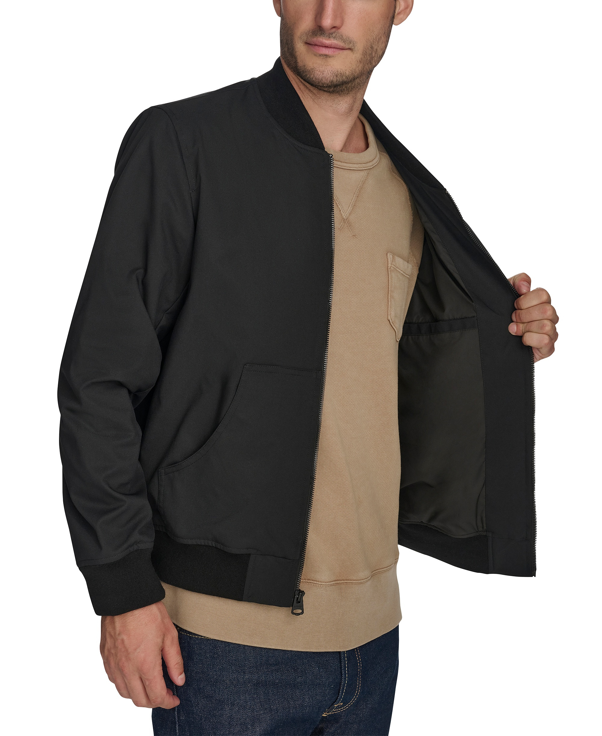 Levi's Men's Military Bomber Jacket - Black