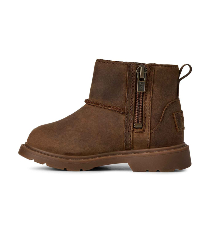 UGG® Toddler Kids Perry Weather Chelsea Zipper Booties - Walnut