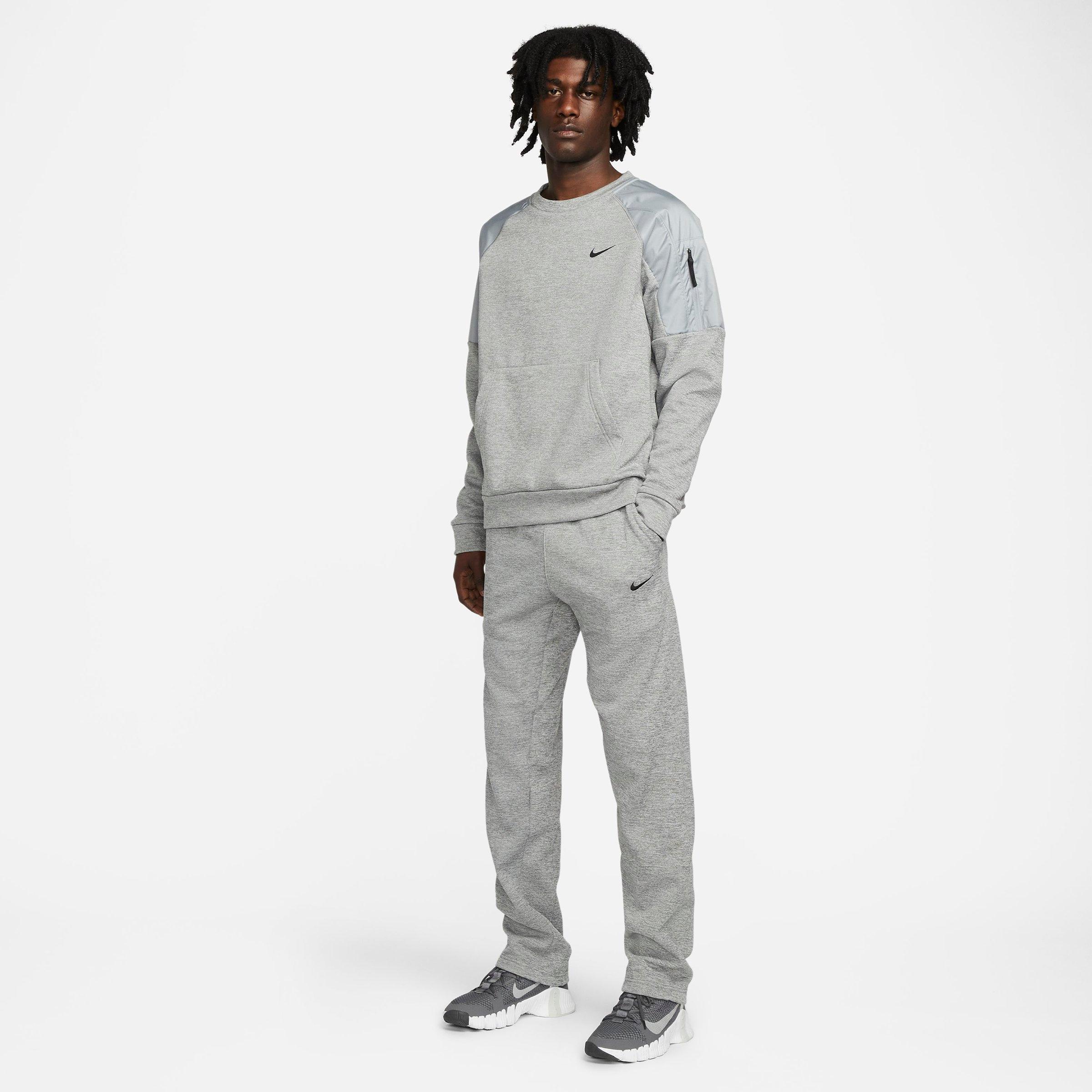 Men's Nithtke Therma-FIT Sweatpants - Dark Grey Heather/Particle Grey/Black