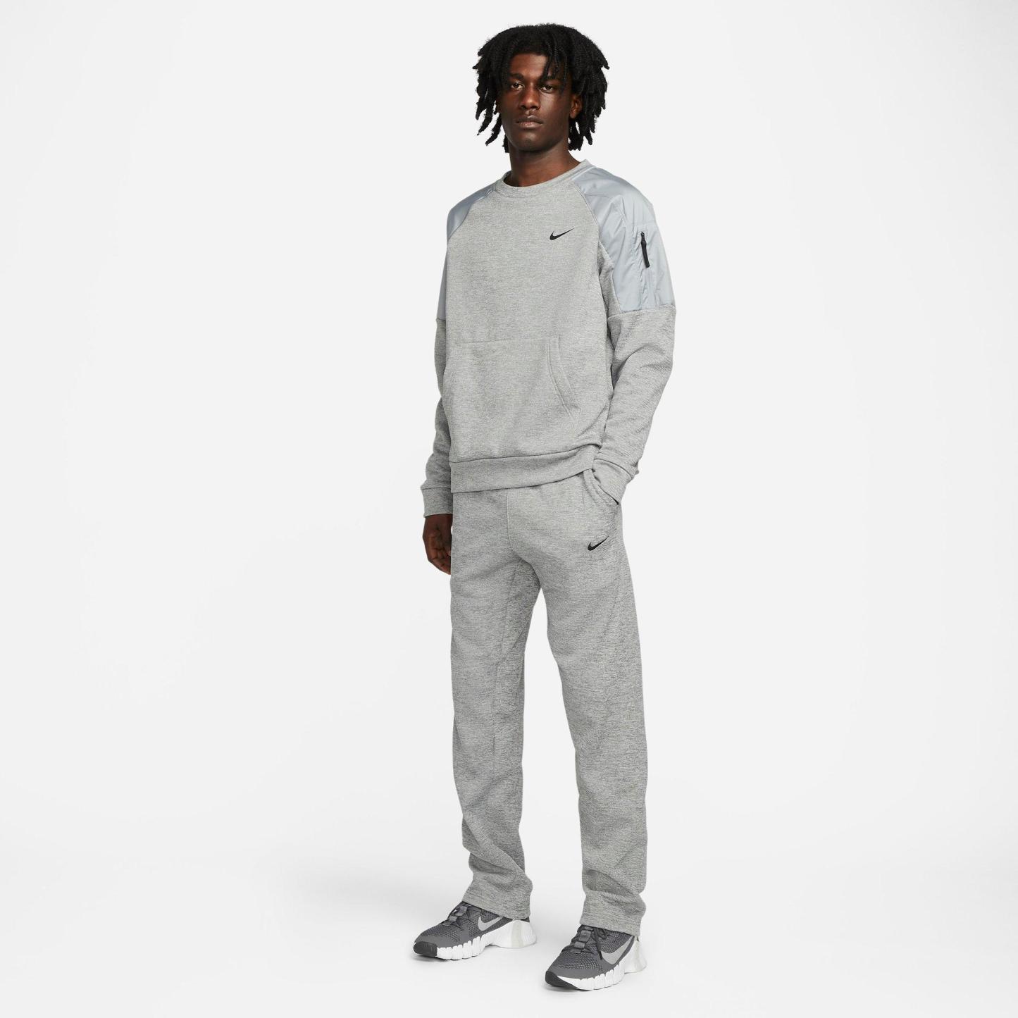 Men's Nithtke Therma-FIT Sweatpants - Dark Grey Heather/Particle Grey/Black
