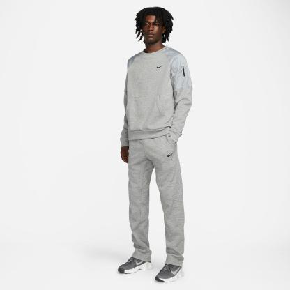 Men's Nithtke Therma-FIT Sweatpants - Dark Grey Heather/Particle Grey/Black