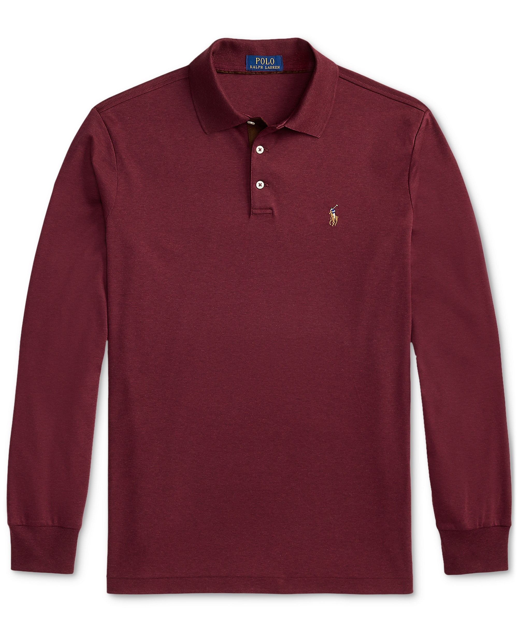 Polo Ralph Lauren Men's Classic-Fit Polo Shirt - Spring Wine Heather