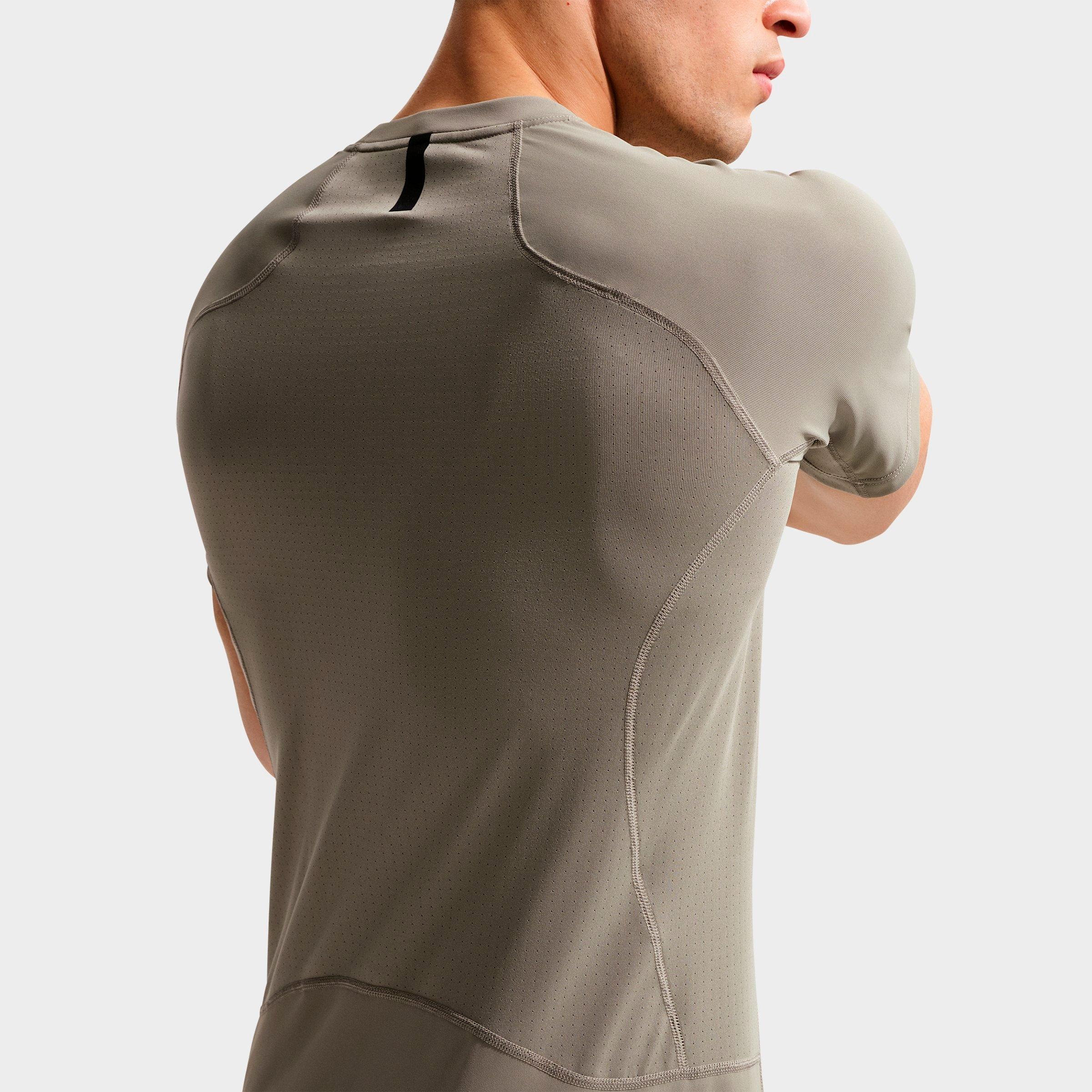 Men's Nithtke Pro Dri-FIT Training Top - Light Army/Light Liquid Lime