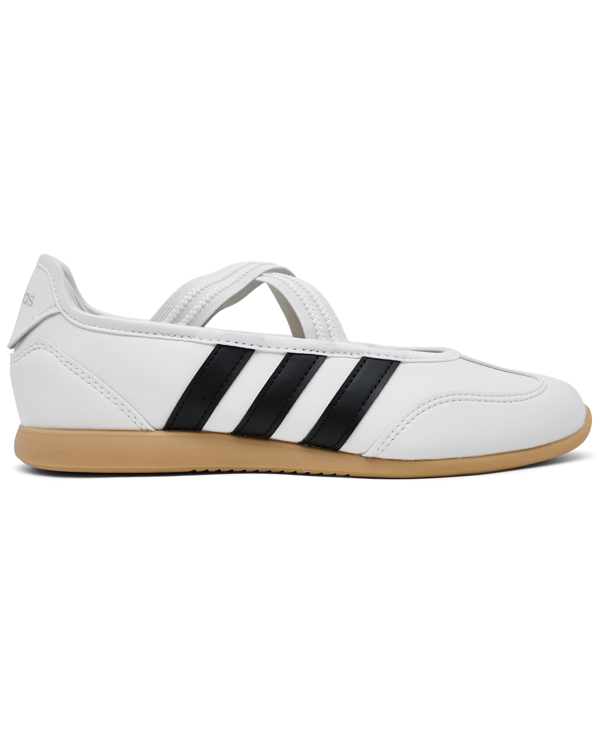 adidas Big Girls Barreda Mary Jane Lifestyle Sneakers - White,Black