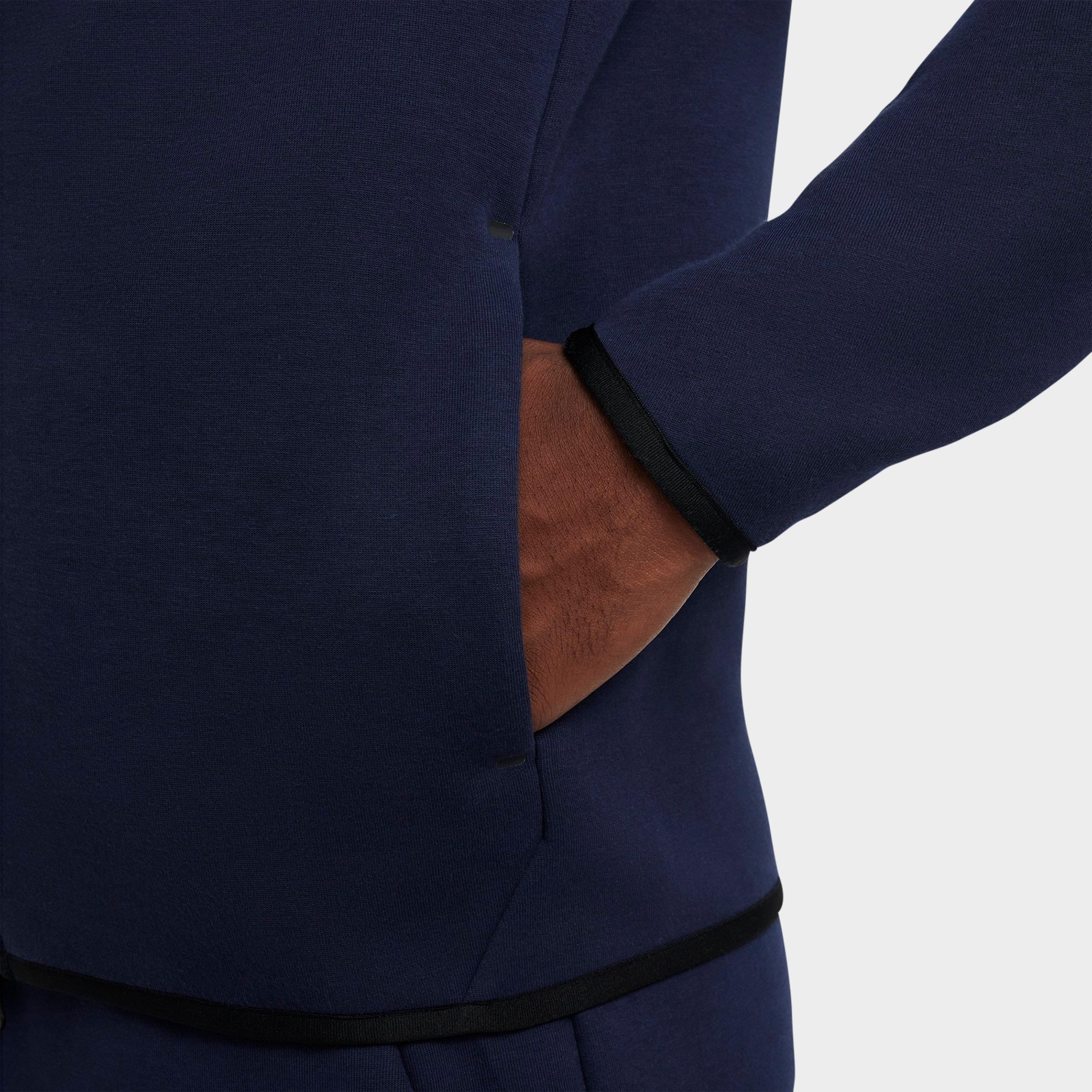 Men's Nithtke Tech Fleece Windrunner Full-Zip Hoodie - Part 3 - Obsidian/Black