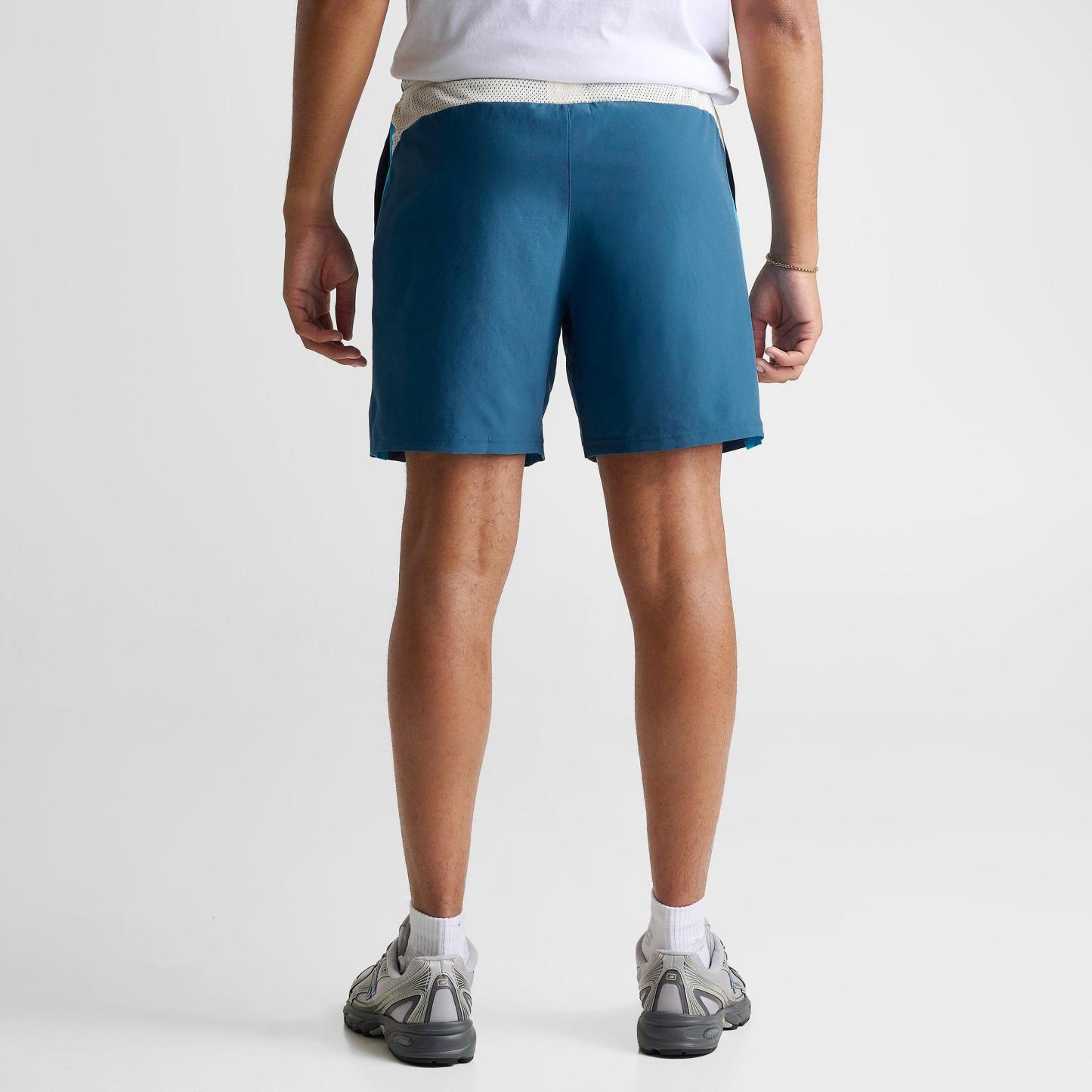 Men's New Balance Fast Days 7" Running Shorts - Navy/Purple - view 4