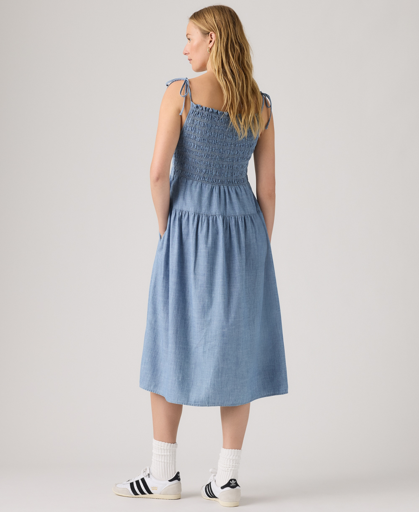 Levi's Premium Women's Monaco Square Neck Sundress - Breezy Blues