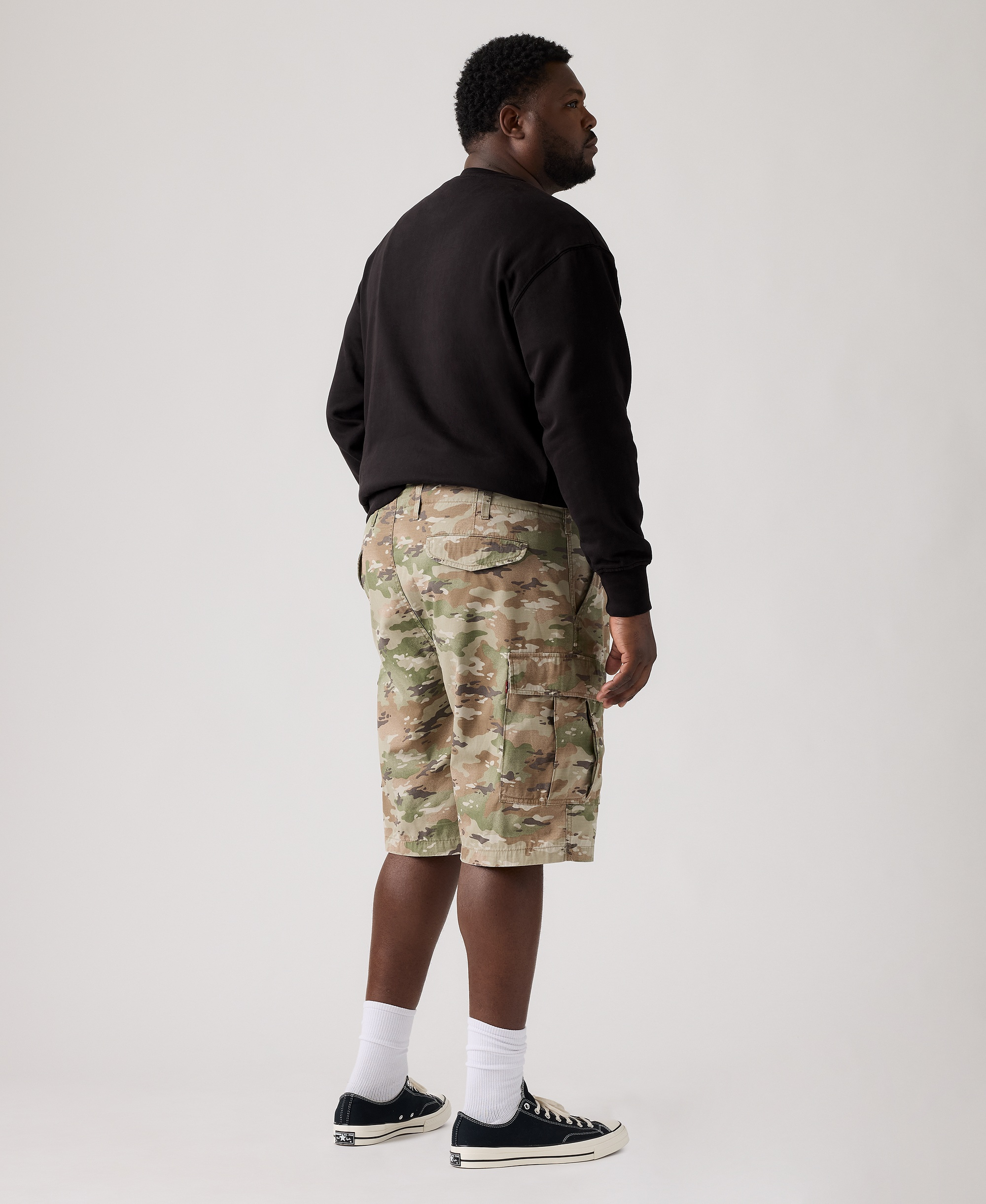 Levi's Men's Big & Tall Carrier 9" Shorts - Camo