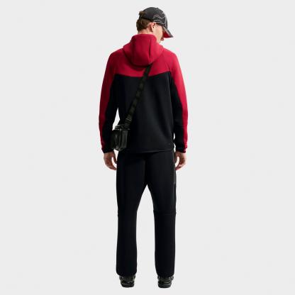 Men's Nithtke Tech Fleece Windrunner Full-Zip Hoodie - Part 1 - Tough Red/Black/Black