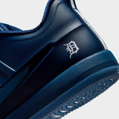 Men's Nithtke Book 2 Basketball Shoes - Midnight Navy/Midnight Navy/White - Detail shot