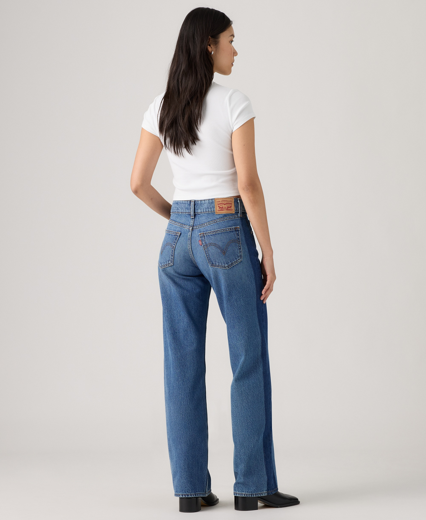 Levi's Women's Super-Low Double-Button Relaxed-Fit Denim Jean - And You Too