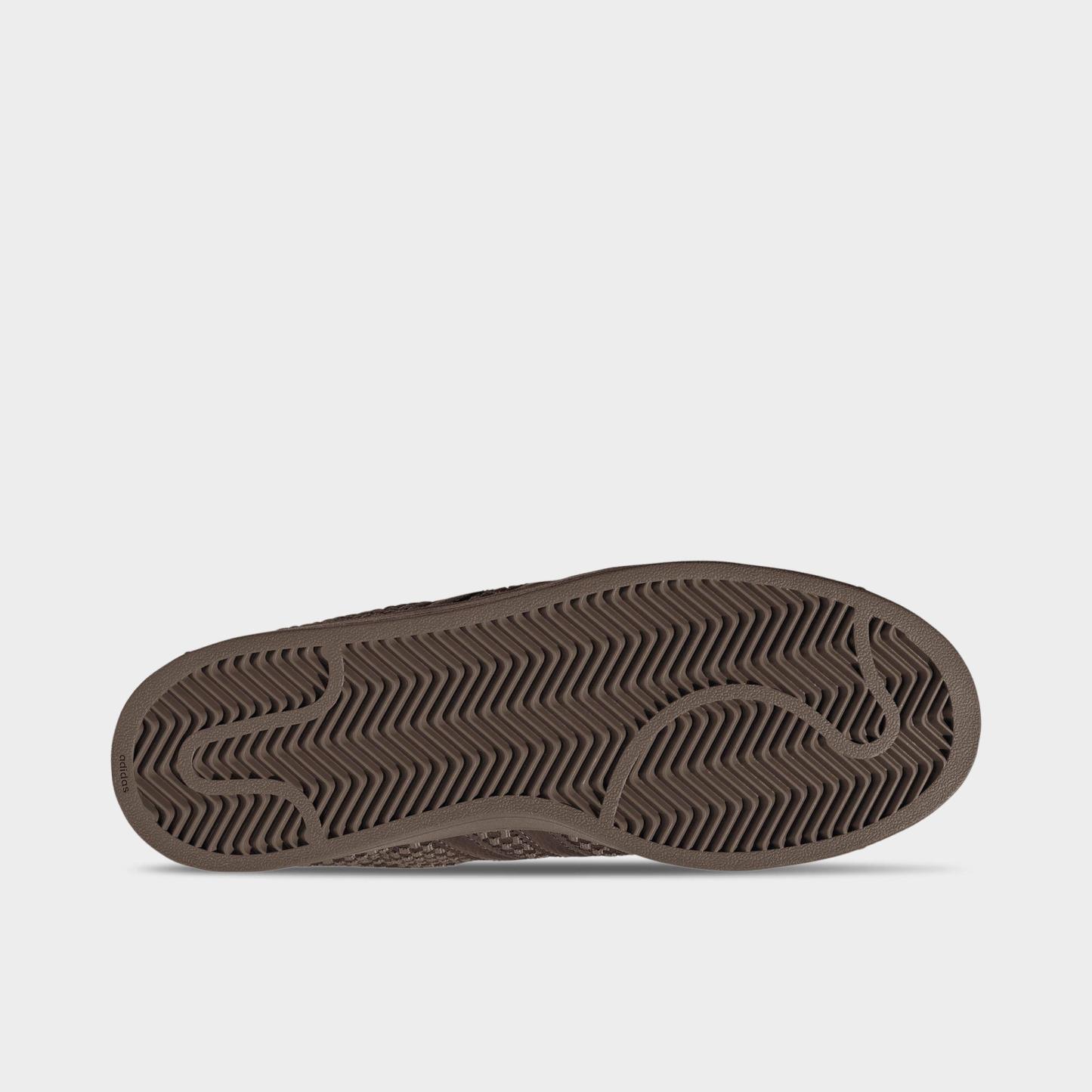 Men's adidas Originals Superstar II Casual Shoes - Part 1 - Earth Strata/Brown - Bottom view