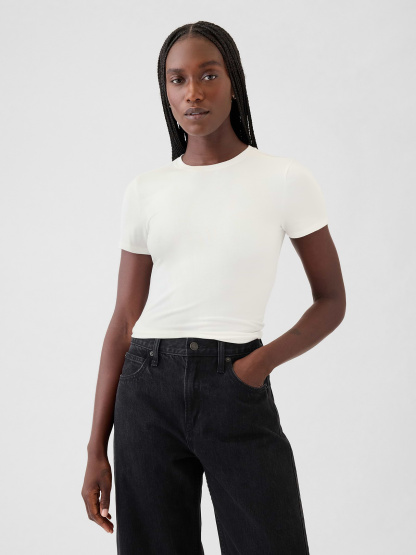 CloseKnit Jersey T-Shirt - New off white