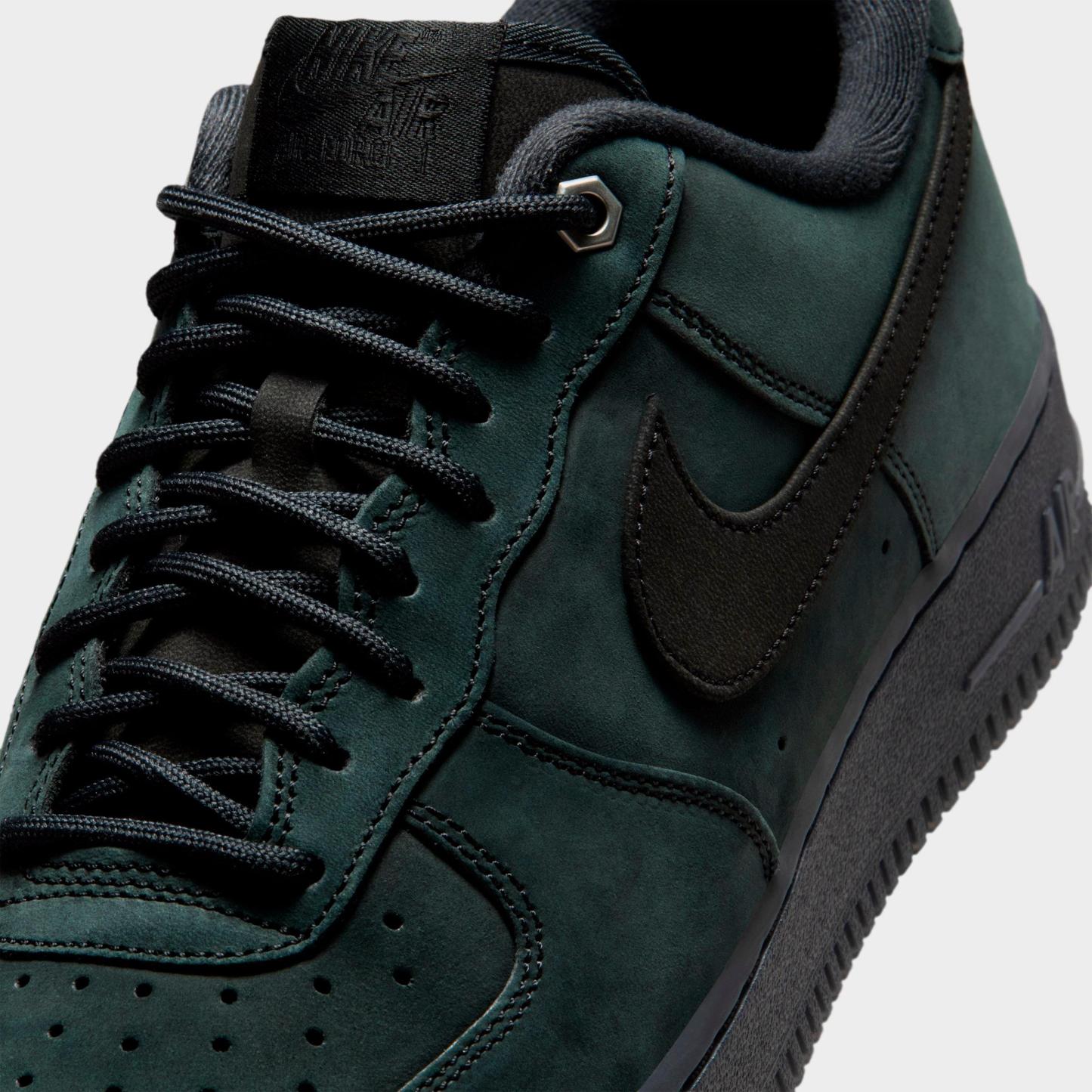 Men's Nithtke Air Force 1 '07 WB Casual Shoes - Black/Black - Detail shot