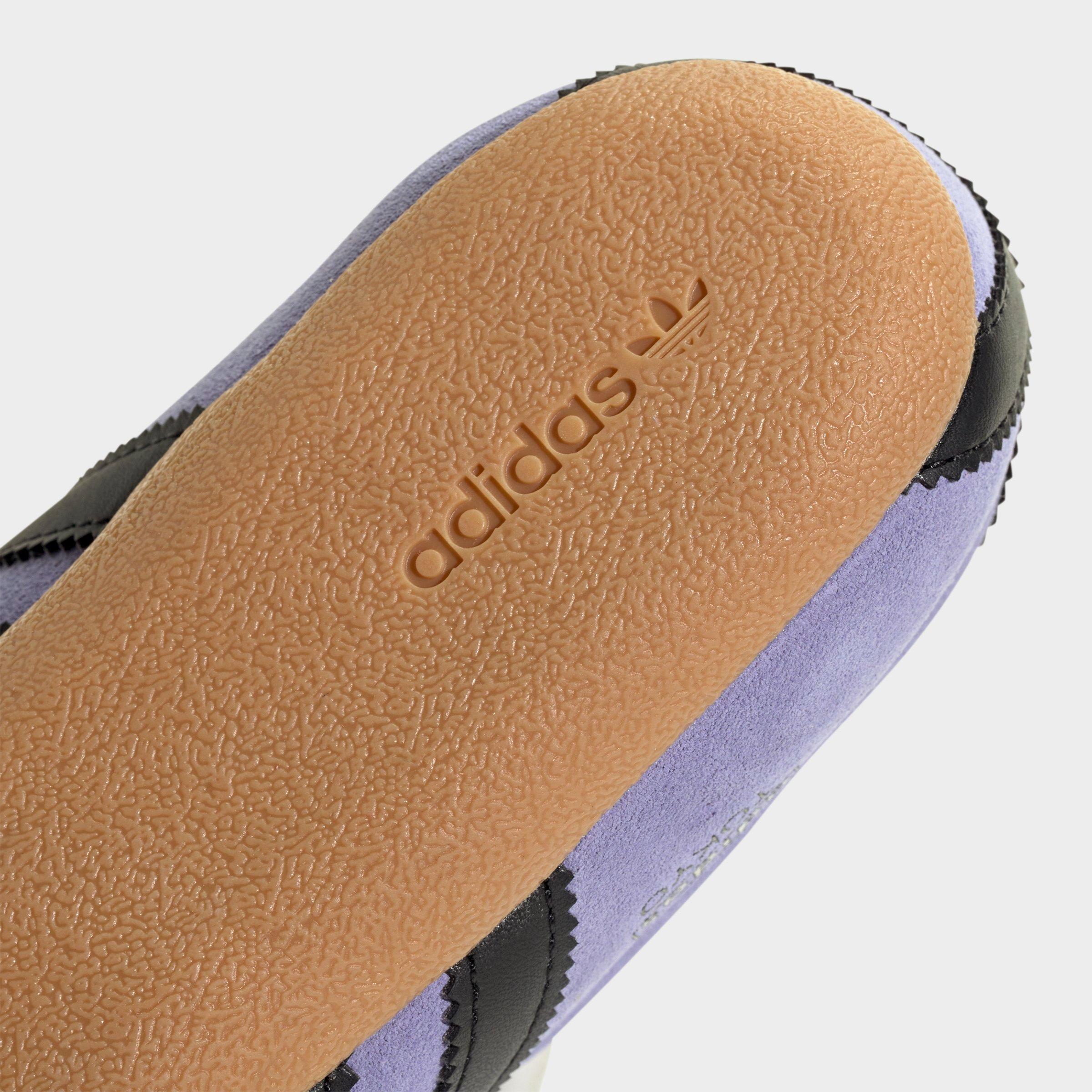 Big Kids' adidas Originals Tokyo Casual Shoes - Light Purple/Core Black/Gum - Detail shot