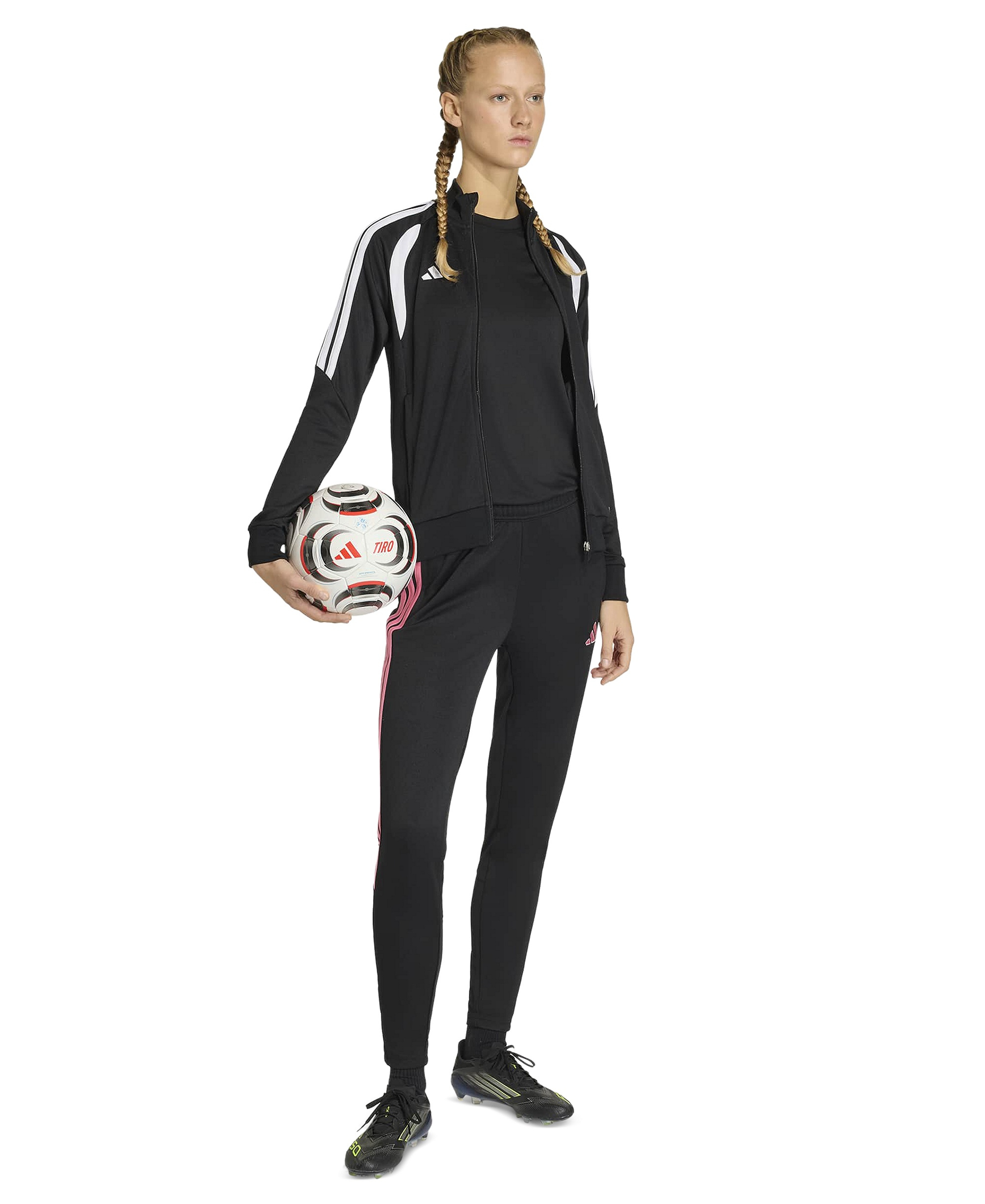 adidas Women's Tiro 26 Training Regular Fit Pants - Black/easy Pink