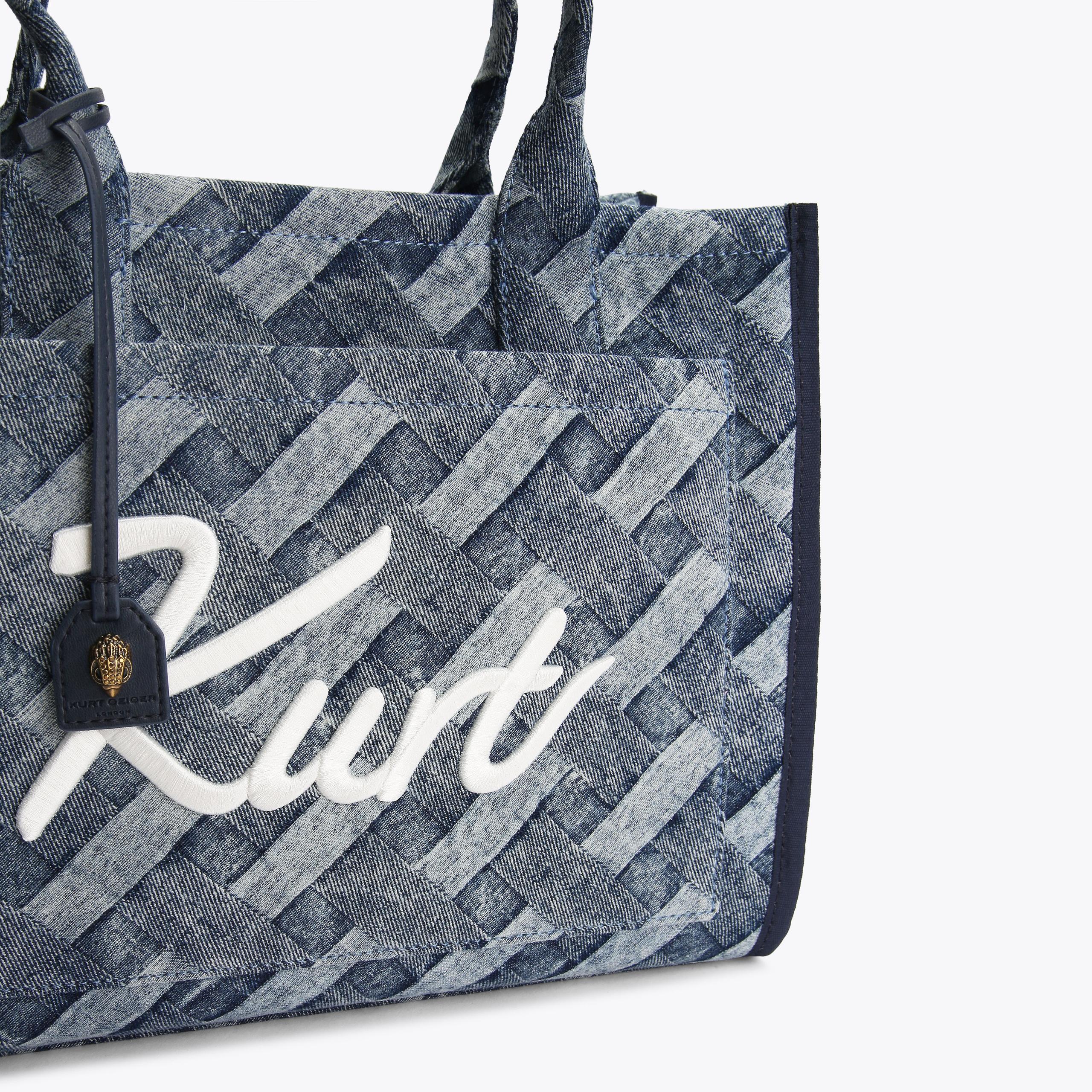 Kurt Geiger London Kurt Tote Bag - Blue - view 5