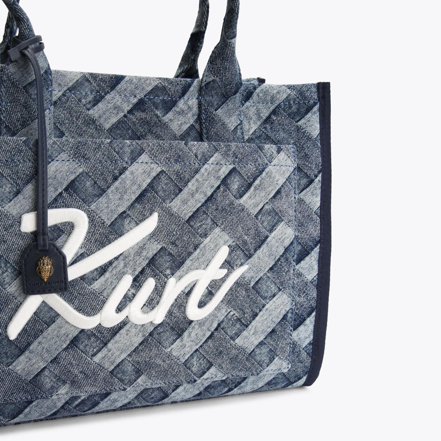 Kurt Geiger London Kurt Tote Bag - Blue - view 5