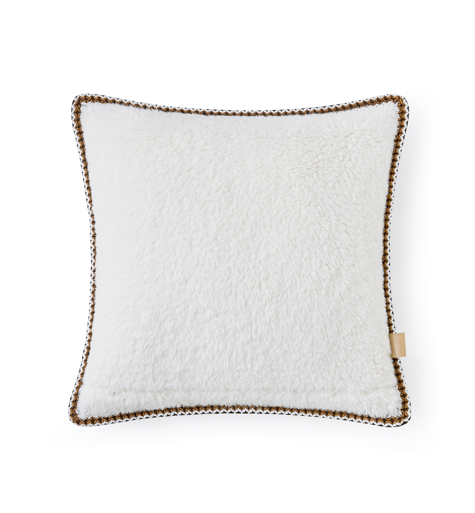 UGG® Kirkwood UGG Braid Decorative Pillow, 20" x 20" - Chai Spice