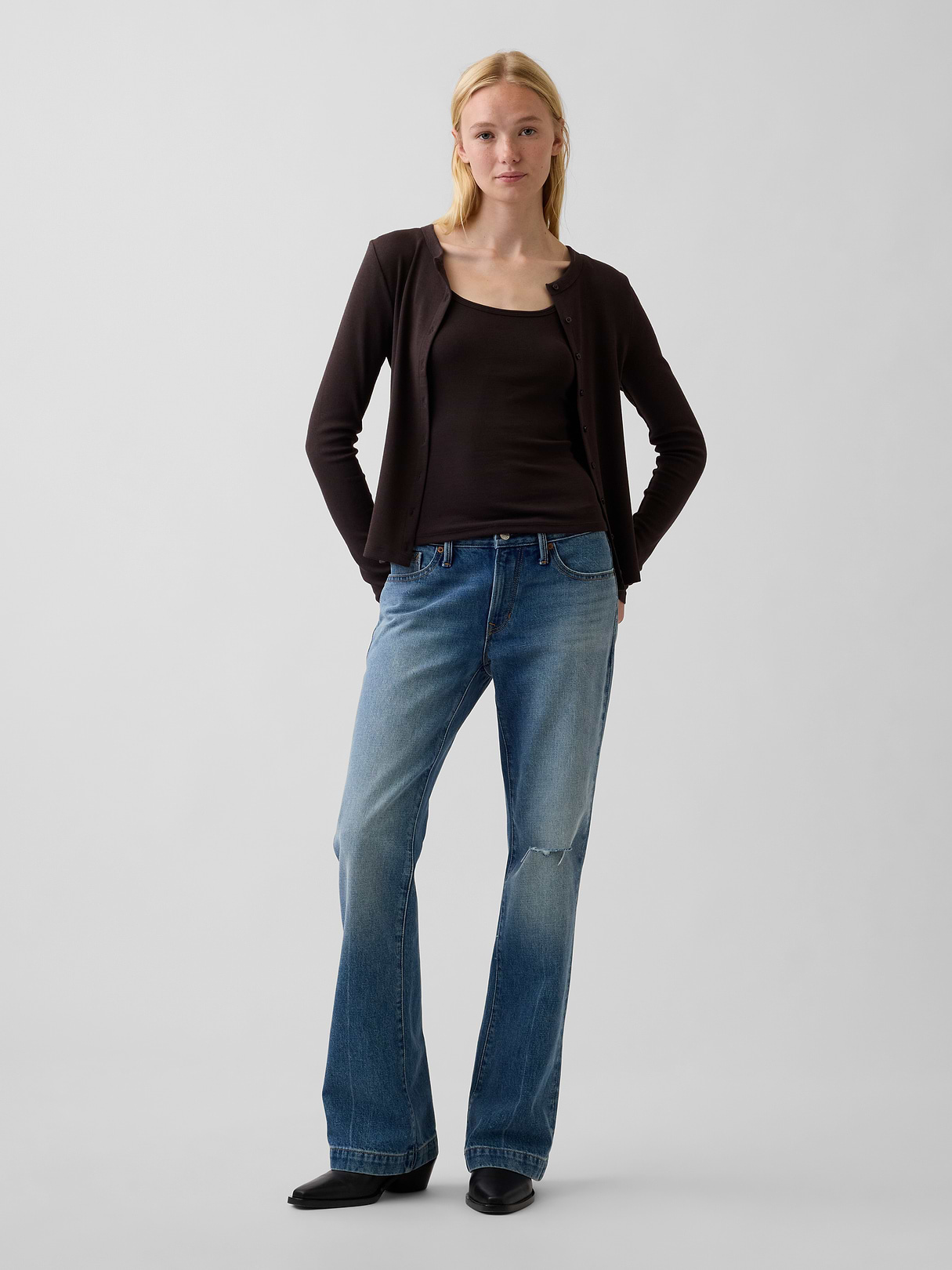 Modern Crop Cami - New brown terra