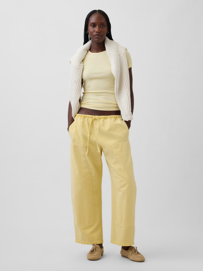 Modern Rib T-Shirt - Maize yellow