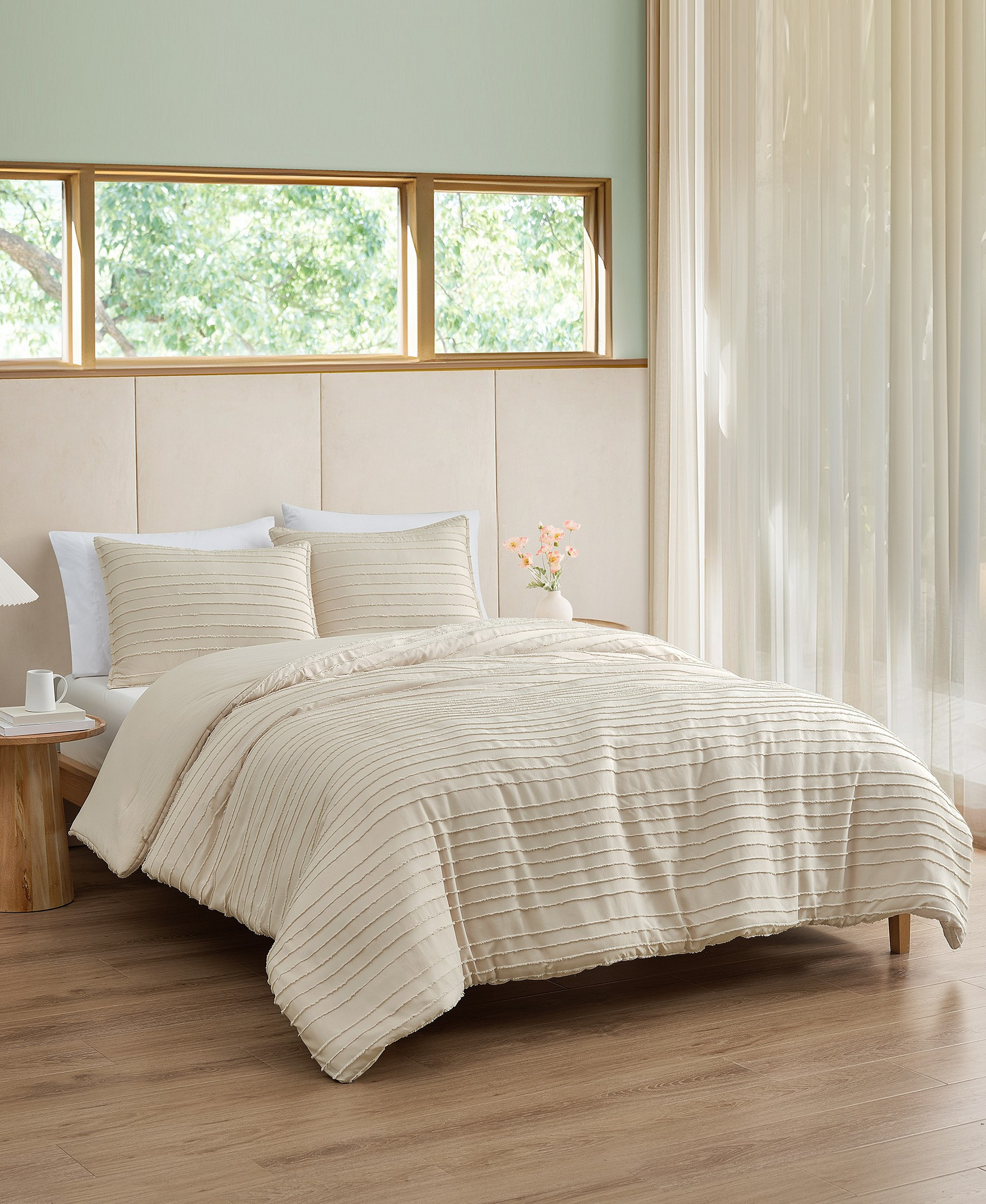UGG® Devon Textured 2-Pc. Comforter Set, Twin/Twin XL - Birch