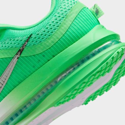 Women's Nithtke Pegasus Premium Running Shoes - Part 2 - Illusion Green/White/Metallic Silver - Detail shot