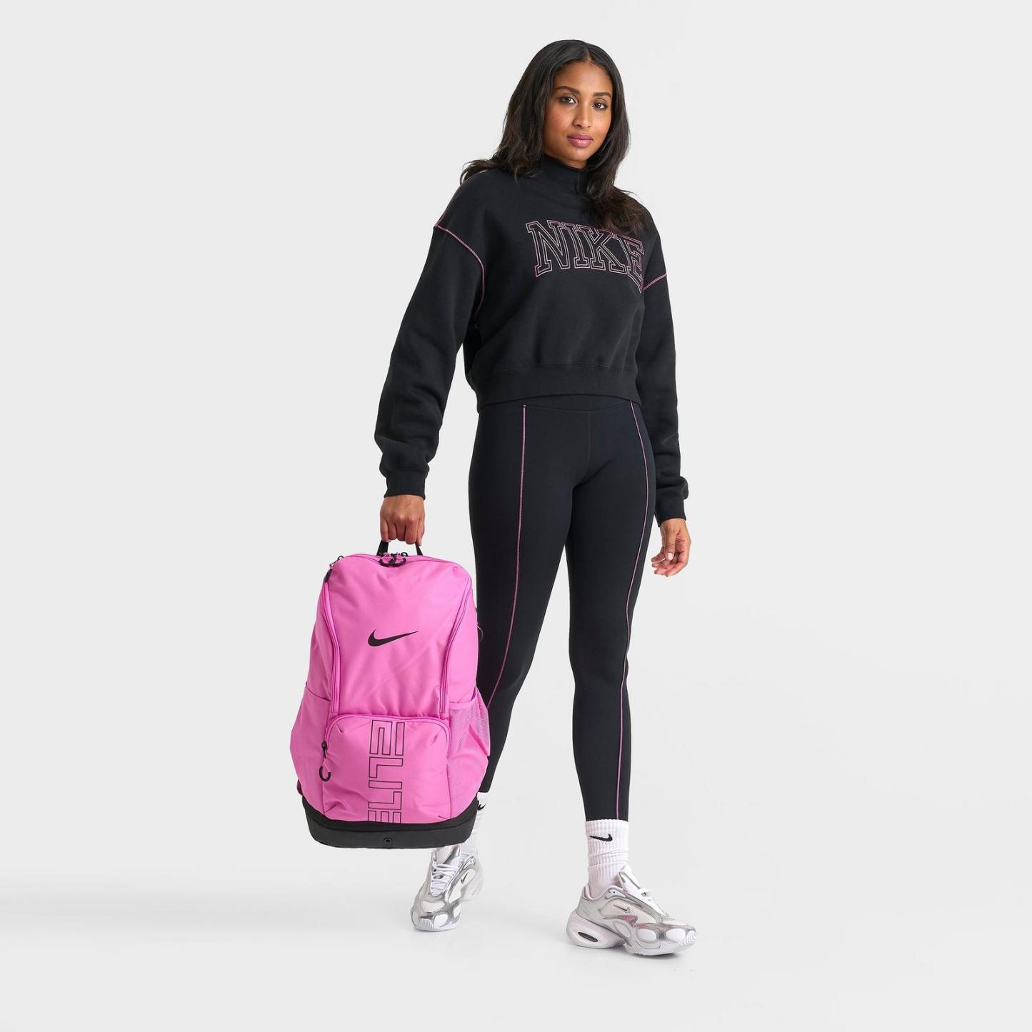 Nike Varsity Hoops Elite Backpack (32L) - Playful Pink/Black/Black