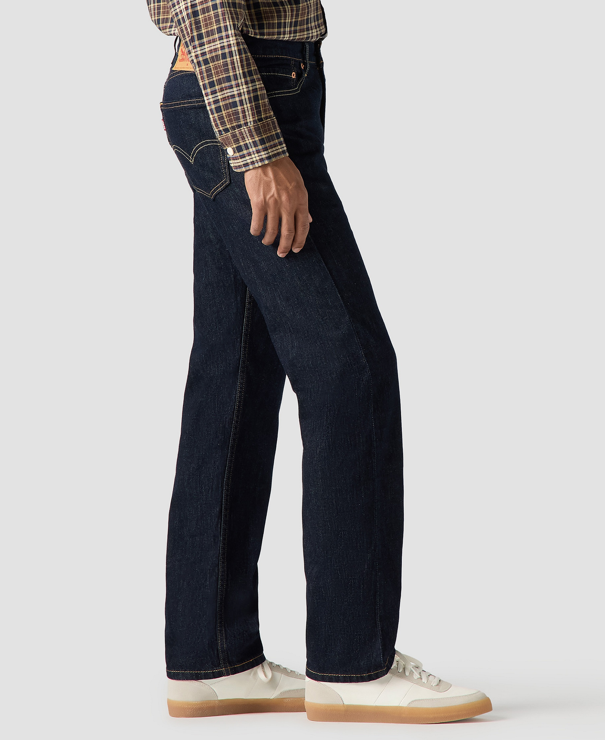 Levi's Men’s 505™ Regular-Fit Stretch Jeans - Dark Rinse