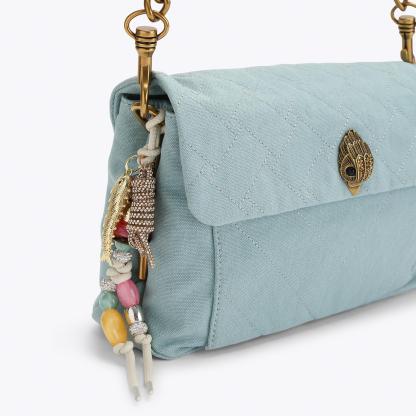 Kurt Geiger London Celia Shoulder Bag - Blue - view 6