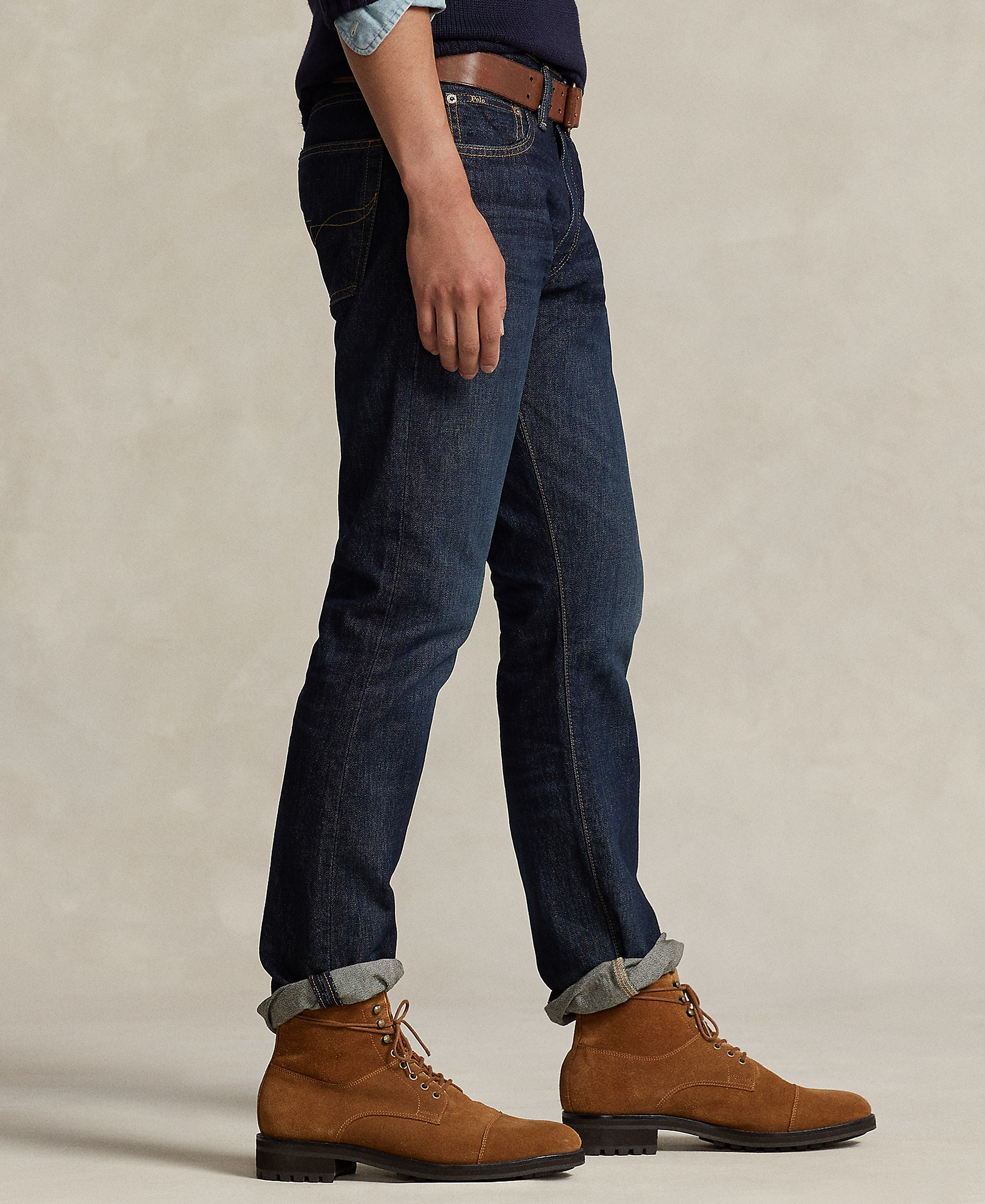Polo Ralph Lauren Men's Varick Slim Straight Jeans - Morris Dark