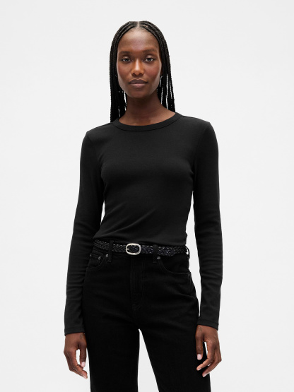 Modern Crewneck T-Shirt - Black