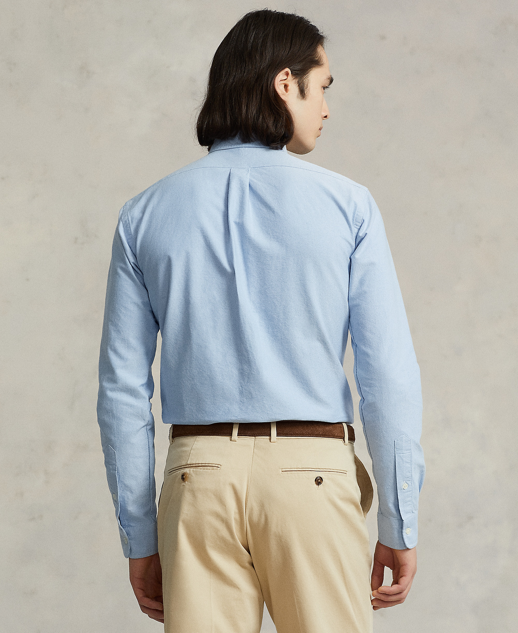 Polo Ralph Lauren Men's Custom Fit Oxford Shirt - Blue