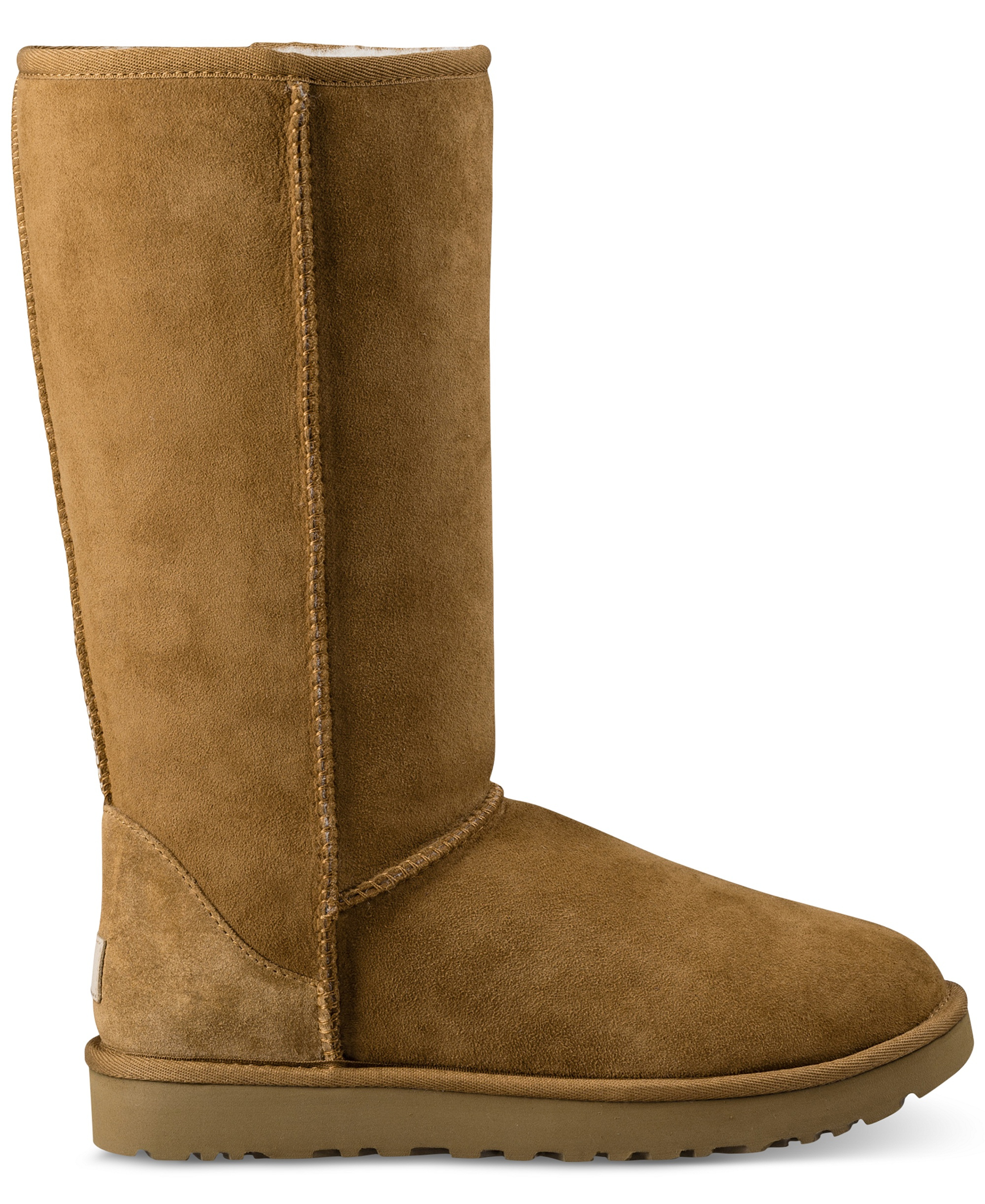 UGG® Women's Classic Round Toe II Tall Boots - Chestnut