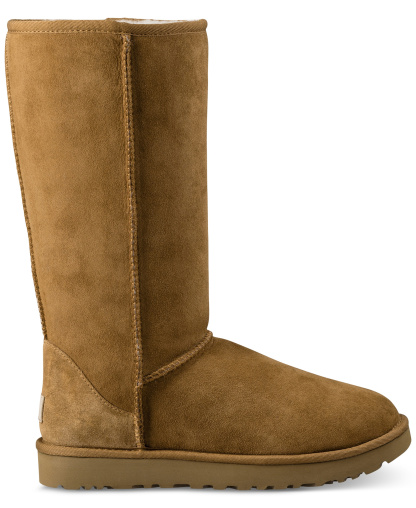 UGG® Women's Classic Round Toe II Tall Boots - Chestnut
