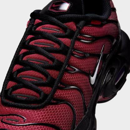 Men's Nithtke Air Max Plus Casual Shoes - Tough Red/Black/Mystic Dates/Grey Fog - Detail shot