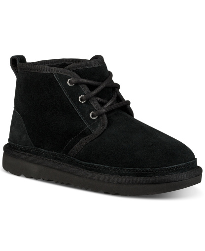 UGG® Kids Neumel II Lace-Up Booties - Black