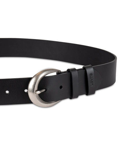 Levi's Women's Sliding Loop Casual Leather Pant Belt - Black