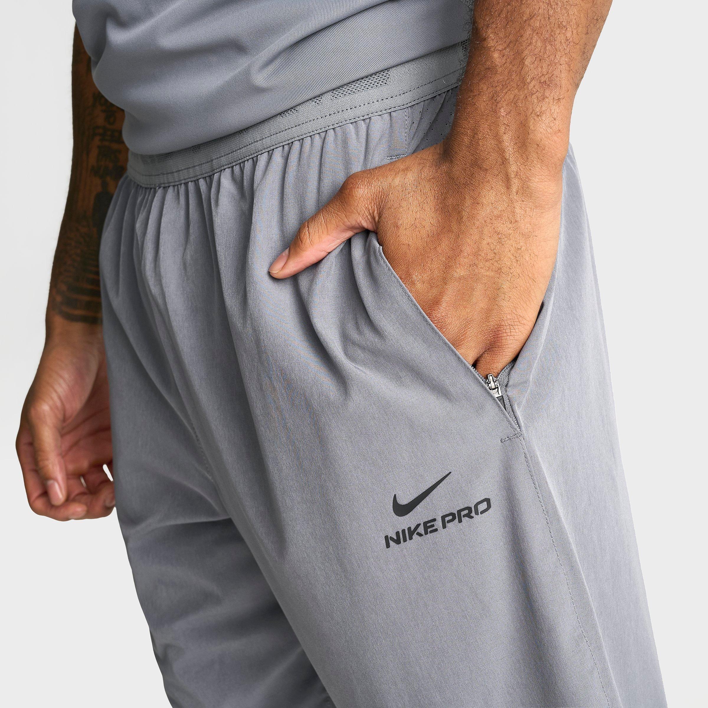 Men's Nithtke Pro Dri-FIT Training Pants - Smoke Grey/Black