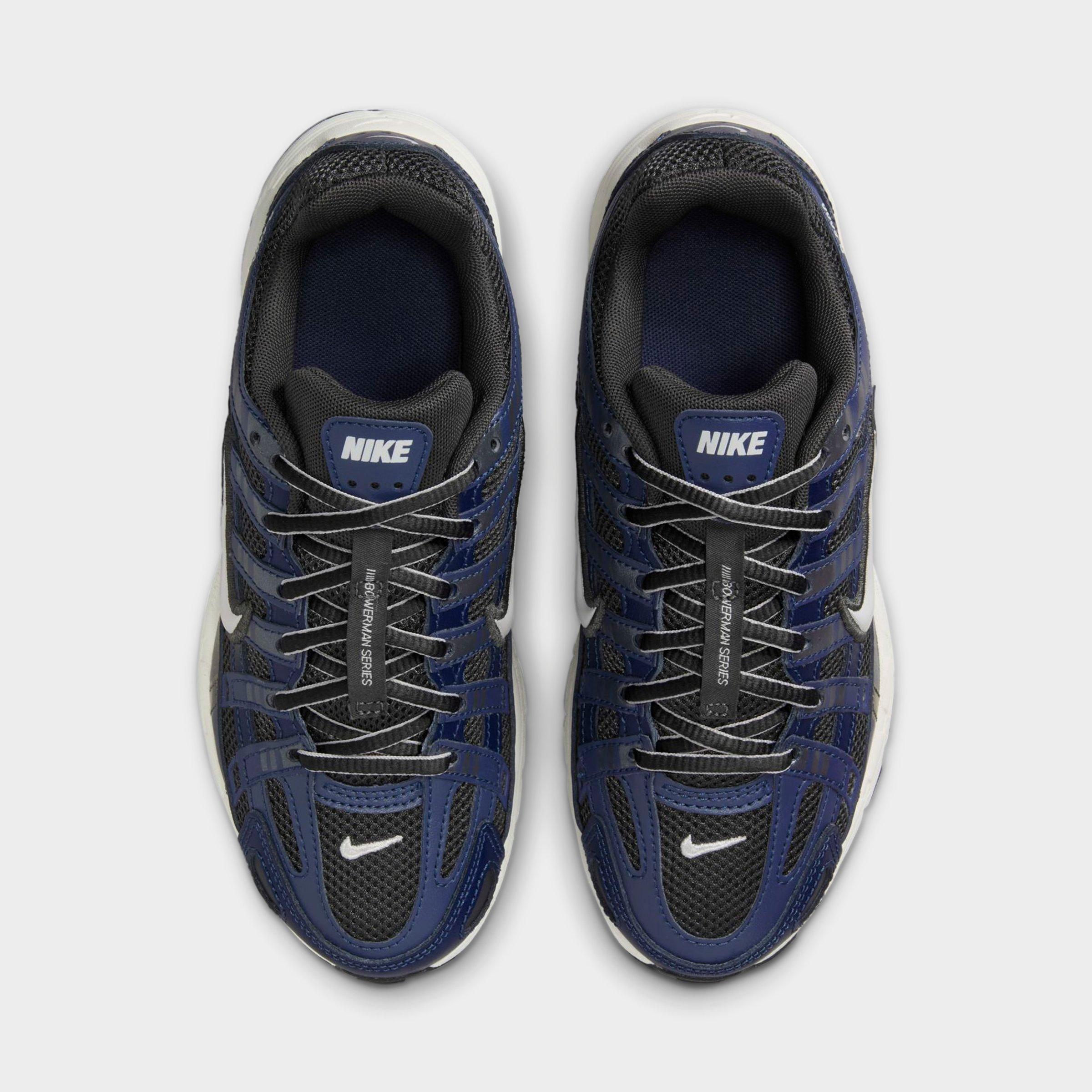 Big Kids' Nithtke P-6000 Casual Shoes - Thunder Blue/Anthracite/Sail/Vast Grey - Top view