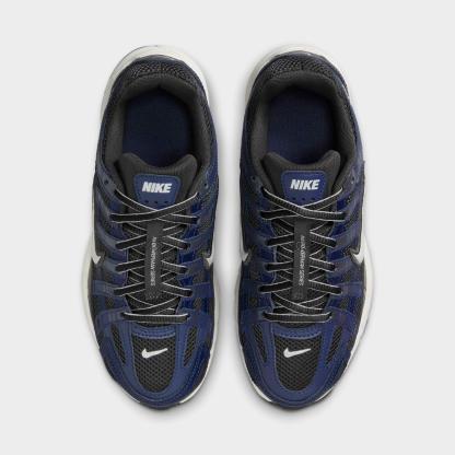 Big Kids' Nithtke P-6000 Casual Shoes - Thunder Blue/Anthracite/Sail/Vast Grey - Top view