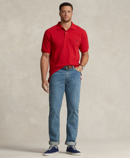 Polo Ralph Lauren Men's Big & Tall Cotton Short-Sleeve Polo Shirt - Rl2000 Red