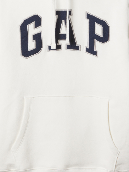 Adult VintageSoft Arch Logo Hoodie - Off white