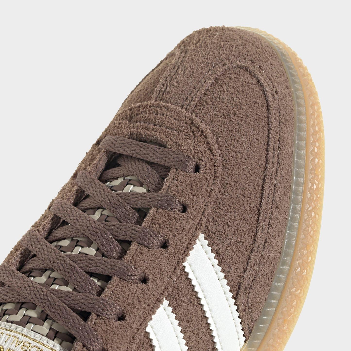 Women's adidas Originals Handball Spezial Casual Shoes - Part 2 - Earth Strata/Off White/Khaki - Detail shot