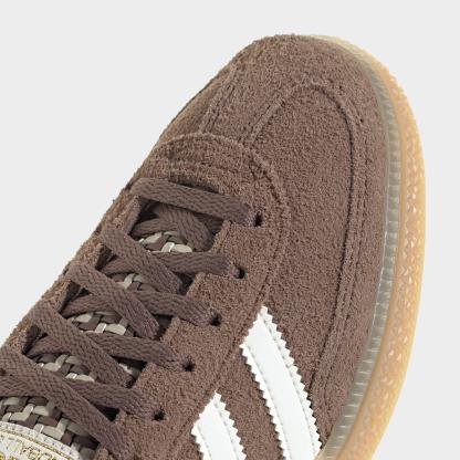 Women's adidas Originals Handball Spezial Casual Shoes - Part 2 - Earth Strata/Off White/Khaki - Detail shot